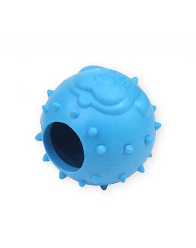 PET NOVA DOG LIFE STYLE Hundespielzeug Kauspielzeug Leckerlieball Minze Aroma 6,5cm Blau