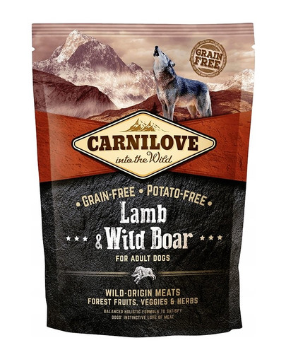 CARNILOVE Lamm & Wildschwein Adult 1,5 kg