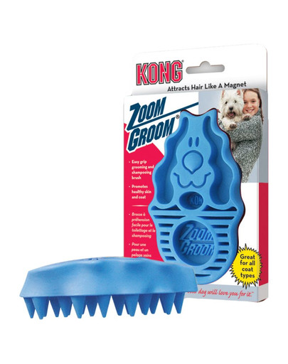 KONG ZoomGroom Boysenberry L