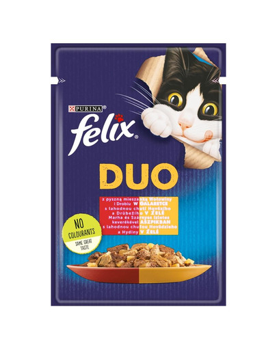 FELIX Duo Doppelt lecker mit Rind & Geflügel 26x85 g