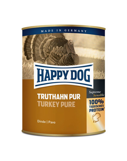 HAPPY DOG Truthahn Pur 800 g