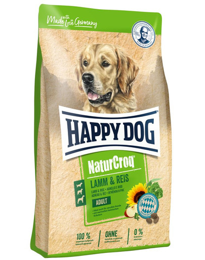 HAPPY DOG NaturCroq Lamm & Reis 4 kg