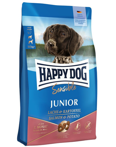 HAPPY DOG Sensible Junior Lachs mit Kartoffel 10 kg