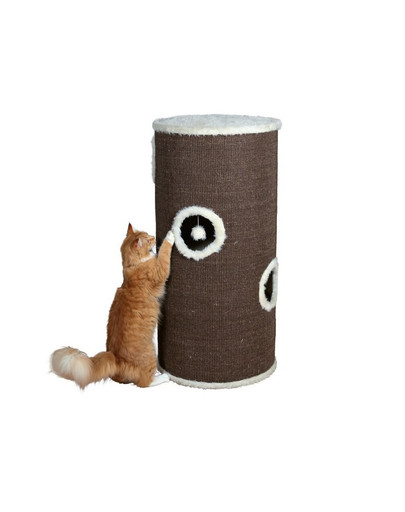 TRIXIE Kratzsäule Cat Tower Vitus 115 cm braun-creme