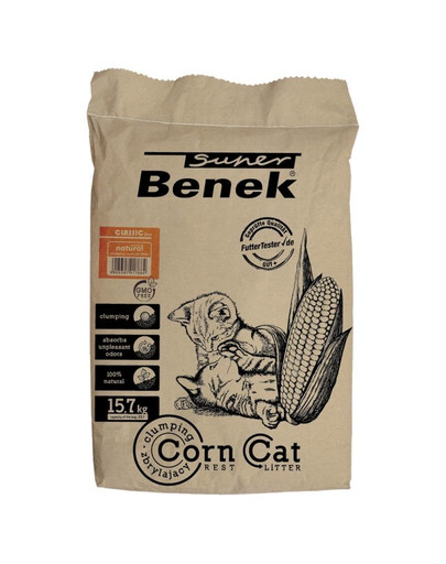 BENEK Super Benek Corn Cat 25l