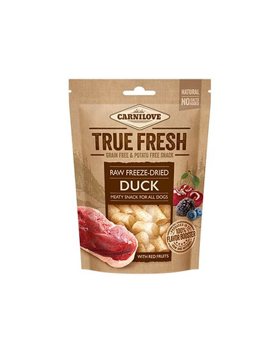 CARNILOVE RAW freeze-dried Duck with red fruits Ente mit roten Beeren 40 g