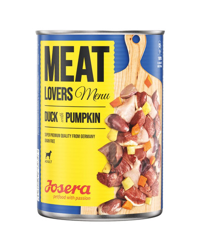JOSERA Meatlovers Menu Duck with Pumpkin 400 g