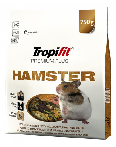 TROPIFIT Premium Plus Hamster für Hamster 750 g