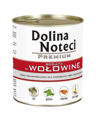 DOLINA NOTECI Premium reich an Rind 12 x 800g