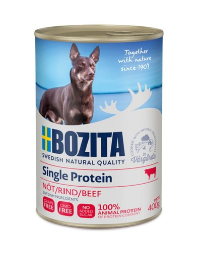 BOZITA Beef Singleprotein Rind 400g
