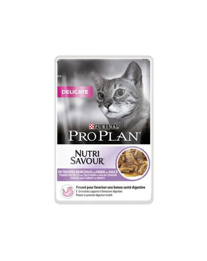 PURINA PRO PLAN Delicate Truthahn in Sauce 85g