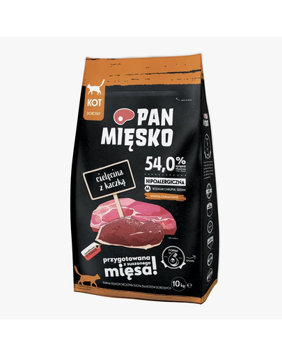PAN MIĘSKO Kalbfleisch mit Ente M 10kg