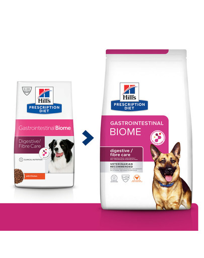 HILL'S Prescription Diet Canine GI Biome 10 kg Futter für Hunde mit Verdauungsproblemen