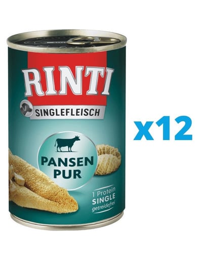 RINTI Singlefleisch Pansen Pur 12 x 400 g