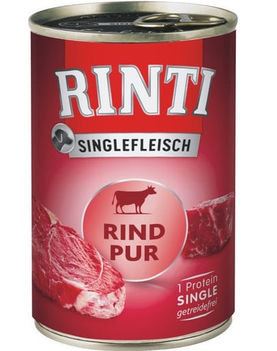 RINTI Singlefleisch Rind Pur 12 x 800 g