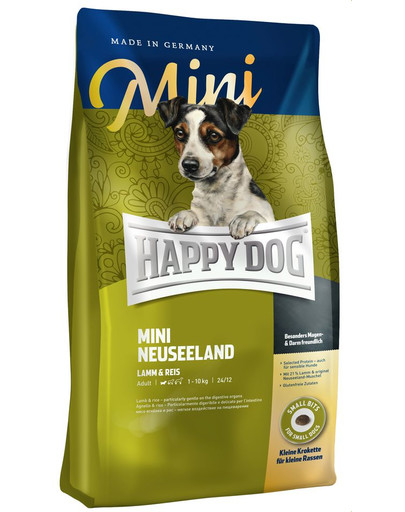 HAPPY DOG Mini Nowa Zelandia 8 kg (2 x 4 kg)