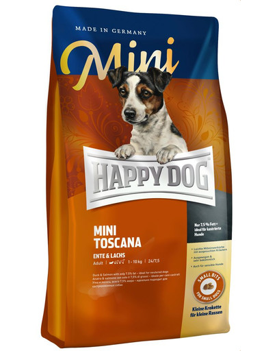 HAPPY DOG Mini Toscana 8 kg (2 x 4 kg)