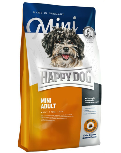 HAPPY DOG Fit & Well Adult Mini 16 kg (2 x 8 kg)
