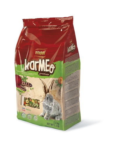 VITAPOL KARMEO Premium Alleinfuttermittel für Kaninchen 2,5 kg