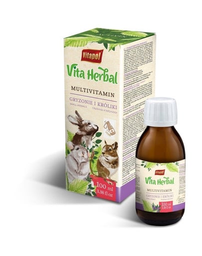 VITAPOL Für Nager und Kaninchen Multivitamin 100ml