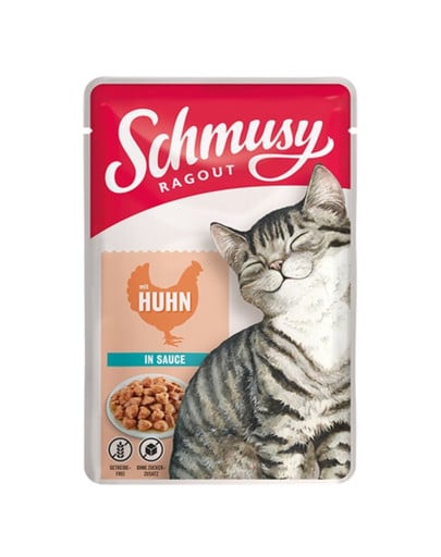 SCHMUSY RAGOUT mit Hühnerfleisch in Sauce 100 g