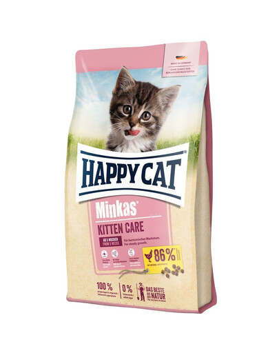 HAPPY CAT Minkas Kitten Care Drób 1,5 kg