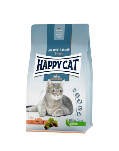 HAPPY CAT Indoor Adult Atlantik-Lachs 4kg