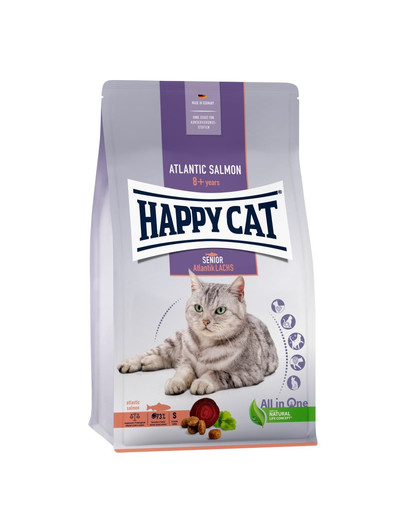 HAPPY CAT Senior Atlantik-Lachs 4 kg