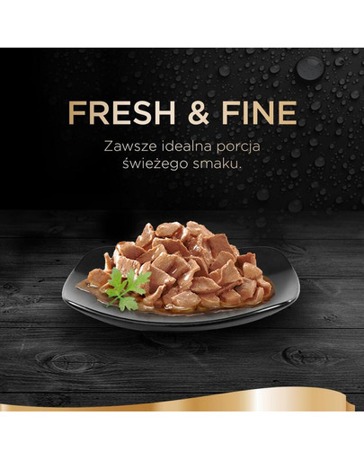 SHEBA Fresh&Fine 50x50 g Saucenbeutel für Huhn, Geflügel und Pute