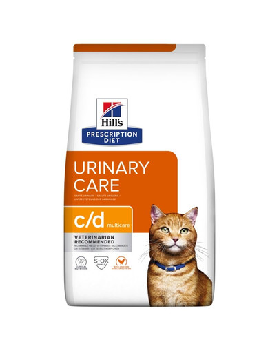 HILL'S Prescripition Diet Feline c/d Multicare für Katzen 8 kg