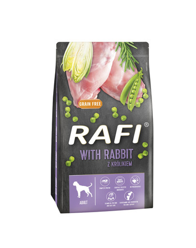 RAFI Hundetrockenfutter mit Kaninchen 10kg