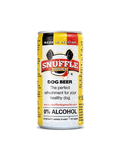 SNUFFLE Dog Beer Chicken 250 ml Hundeleckerli