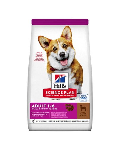 HILL'S Science Plan Canine Adult Small & Mini mit Reis und Lammfleisch 6 kg