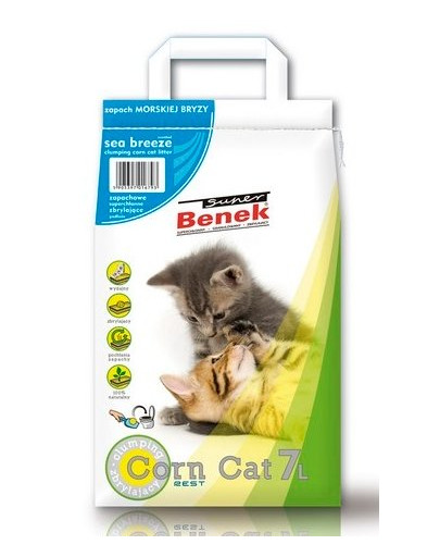 BENEK Super Corn Cat Meeresbrise 7l