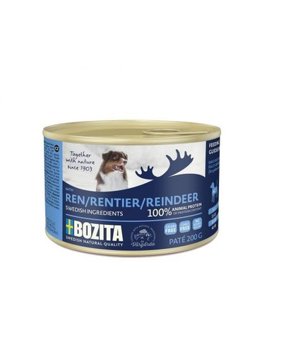 BOZITA Rentier 200g Nassfutter für Hunde