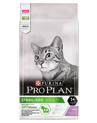 PURINA Pro Plan Cat Sterilised Optirenal Turkey 1.5kg