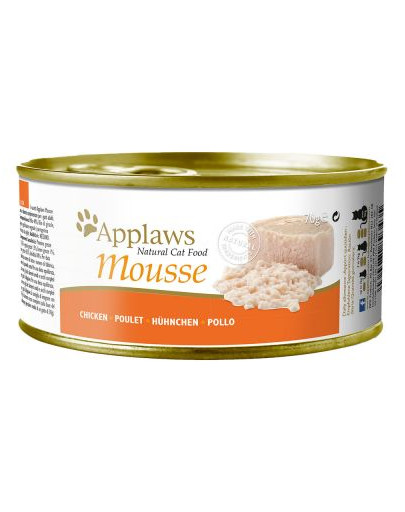 APPLAWS Mousse für Katzen 72 x 70 g Dose