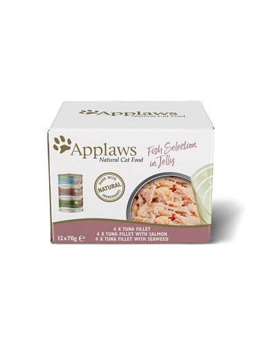 APPLAWS Cat Multipack 48x70g  Fish Selection in JellySmaki