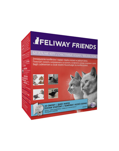 FELIWAY Friends Diffusor + Pheromonkartusche für Konflikte zwischen Katzen