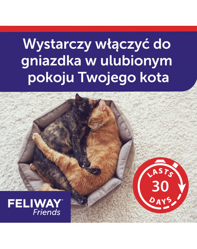 FELIWAY Friends Diffusor + Pheromonkartusche für Konflikte zwischen Katzen