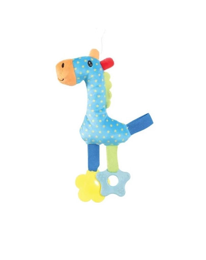 ZOLUX Puppy Rio Giraffe blau Plüsch Welpen Spielzeug