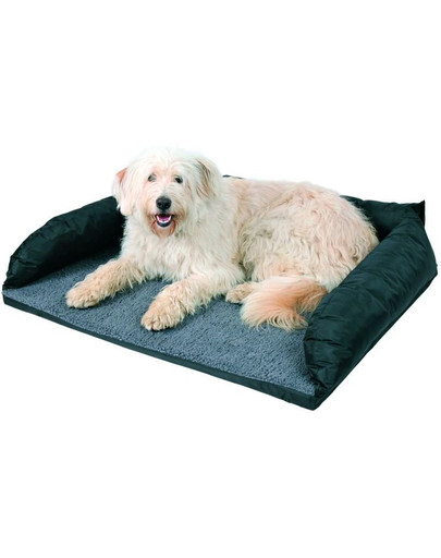 TRIXIE Kofferraum-Bett für Hund schwarz/grau 95x75 cm