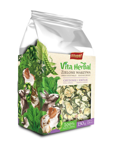 VITAPOL Grünes Gemüse für Nager 150g