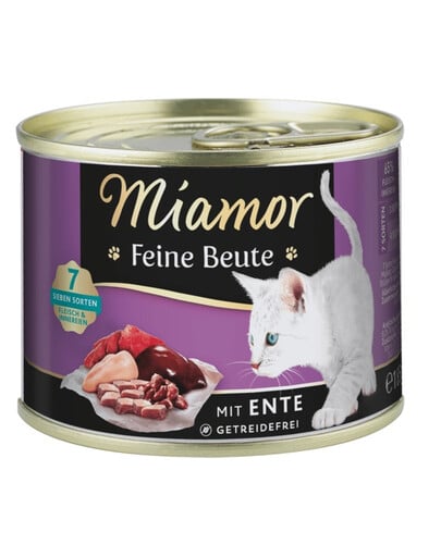 MIAMOR Feine Beute Duck mit Ente 12x185g