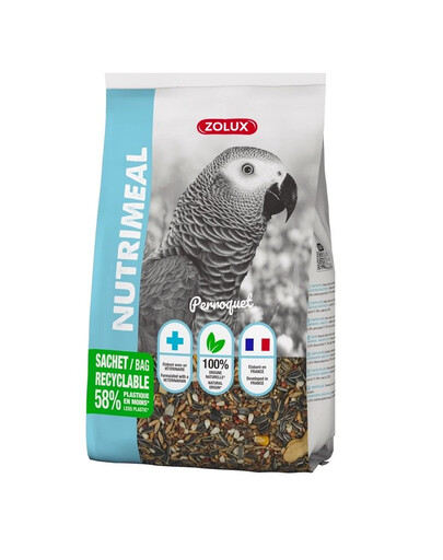 ZOLUX NUTRIMEAL 3 mix für Papageien 2,25 kg