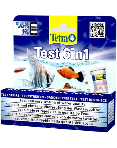 TETRA Test 6in1 Wassertest 25 St