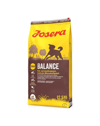 JOSERA Balance 12,5kg für ältere oder weniger aktive Hunde