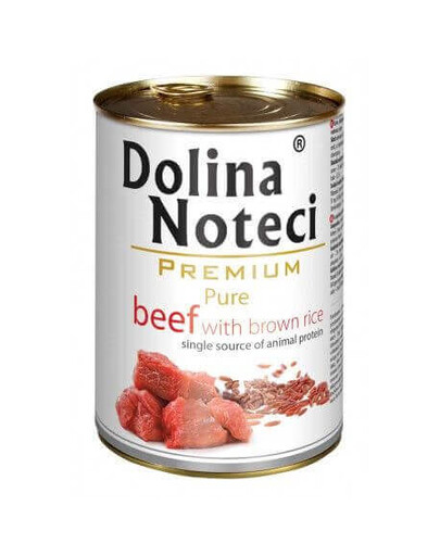 DOLINA NOTECI Premium Pure Rindfleisch mit Reis 800g