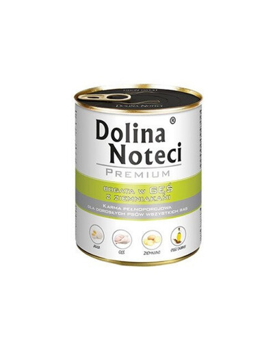 DOLINA NOTECI Premium Gans mit Kartoffeln 800g