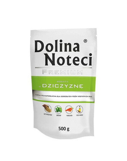 DOLINA NOTECI Premium mit Wildfleisch 500g